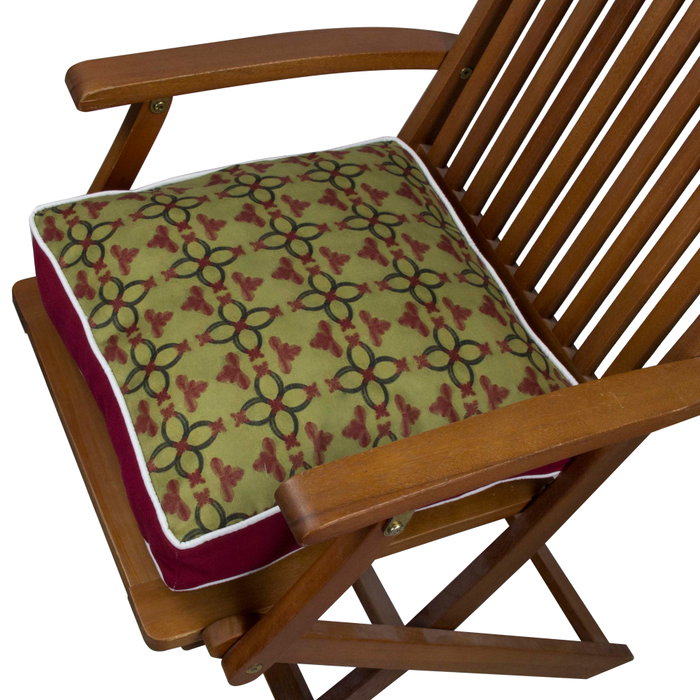 Aberto Design Cojín YM1335 Multicolor 42 x 42 cm